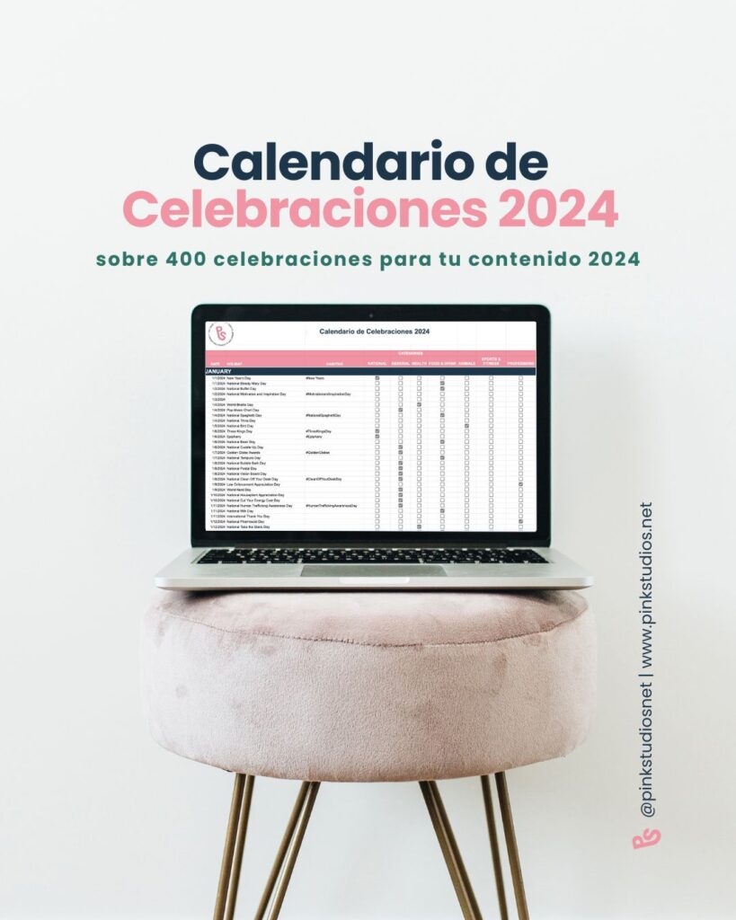 El Arte de la Organización en Redes Sociales y Calendario de Celebraciones 2024